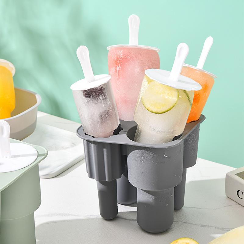 Two-purpose Silicone Ice Cube Mold Popsicle Molds for 40oz/30oz for Stanley Summer Freezer Ice Lid for Juice Whiskey Ice Maker