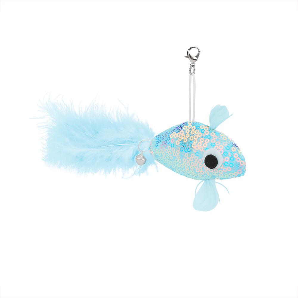 Small Accessories For Cat Toy Butterfly Tease Cat Stick Feather Kitten Interactive Play Pet Toy