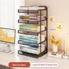 Desktop Book Organizer and Storage Rack