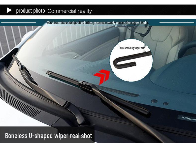 Luxgen Grand 7 SUV/S5, 5 Sedan/U6 Frameless Wiper Blade