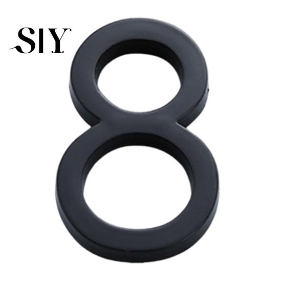 Weather-resistant House Numbers Modern 3D Heavy Duty Rust-proof Simple Installation Number with Shadows Address for Outside Home Front Door