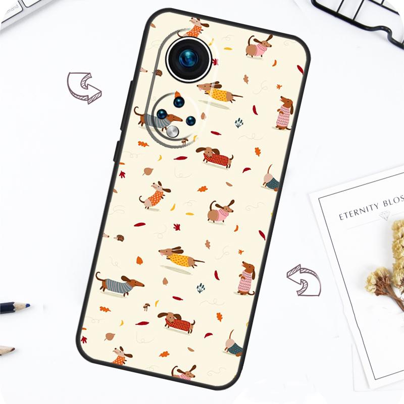 Dachshund Dog Case For Honor Magic 7 Lite 5 6 Pro Honor 200 50 70 90 Lite X8b X9a X8a X8 X9 X9c X9b Cover