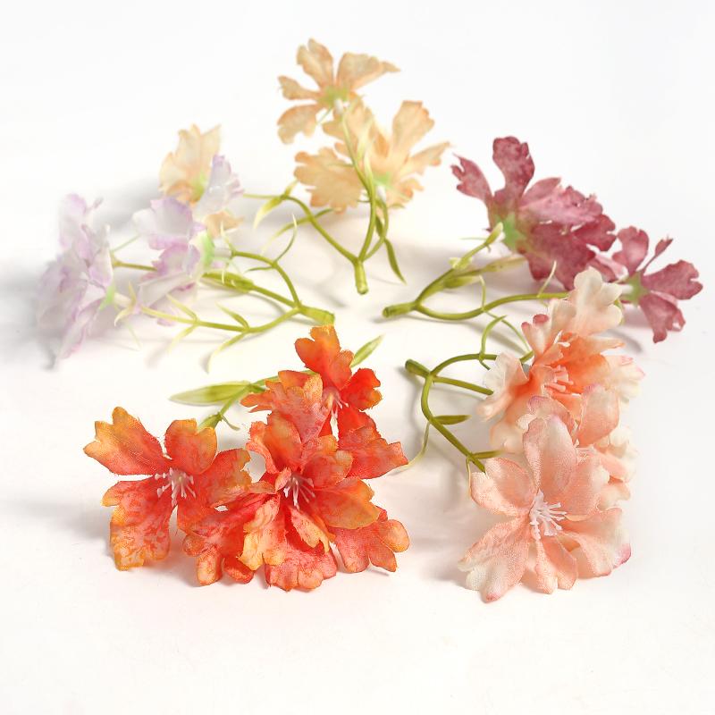 10/20Pcs Artificial Plant 10cm Simulation Flower Home Decoration Outdoor Garden Wedding Decor DIY Wreath Gift Box Accessories