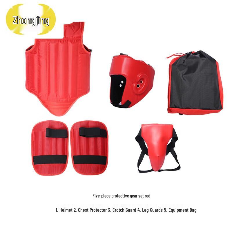 Zhongjing Sanda & Boxing Training Protective Gear Set