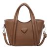 New simple and fashionable portable bucket bag female texture casual messenger bag shoulder tote bag