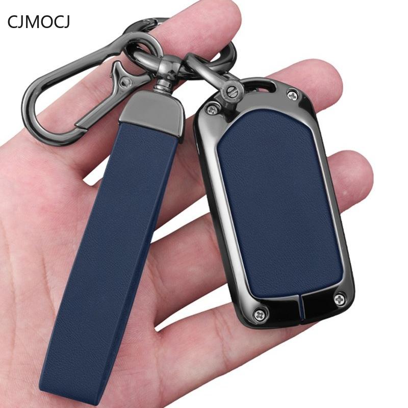 Premium Zinc Alloy Key Cover Case for Perodua/Bezza/Myvi/Axia - Full Protection Key Fob Shell Keybag Keychain