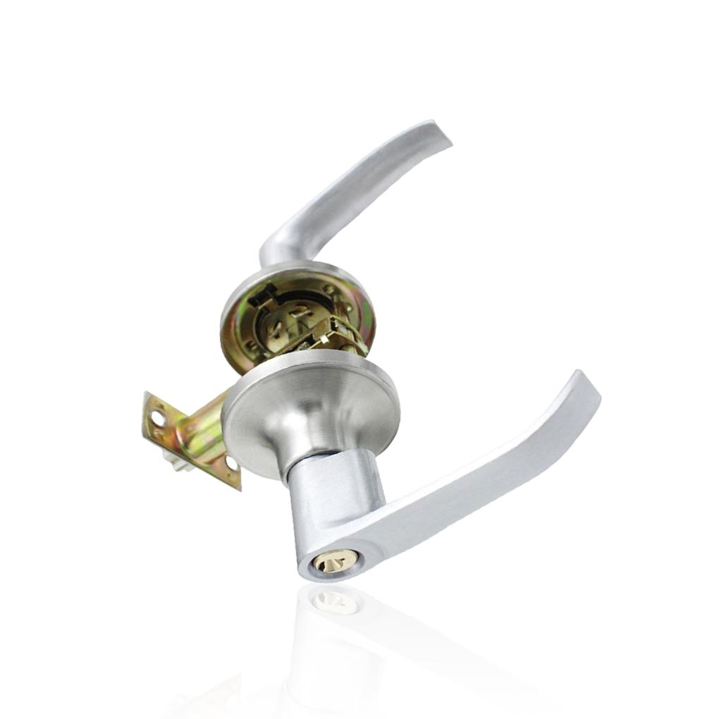 

Замок ручки двери Безопасность Приватность Проходные Внутренние Входные Ручки Замки с ключом для Спальни Внутренние 30-50 мм Тип 2