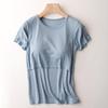 Maternity Nursing T-Shirt - Stylish Short Sleeve Summer Top for Moms