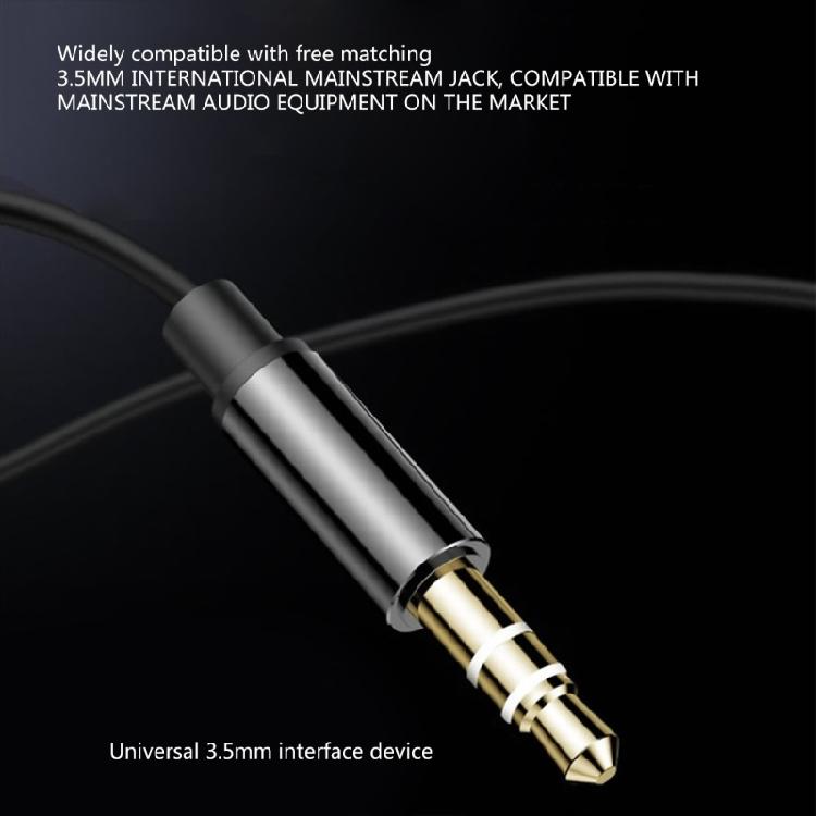3.5mm Headphone Jack Single Side Earphone Noise-cancellation Ear Bud for One Ear