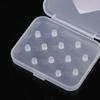 Eartips Plastic Box Earplugs Packing Box Earphone Tips Memory Foam Case Earphone Accessories Organizer Box Storage Bag