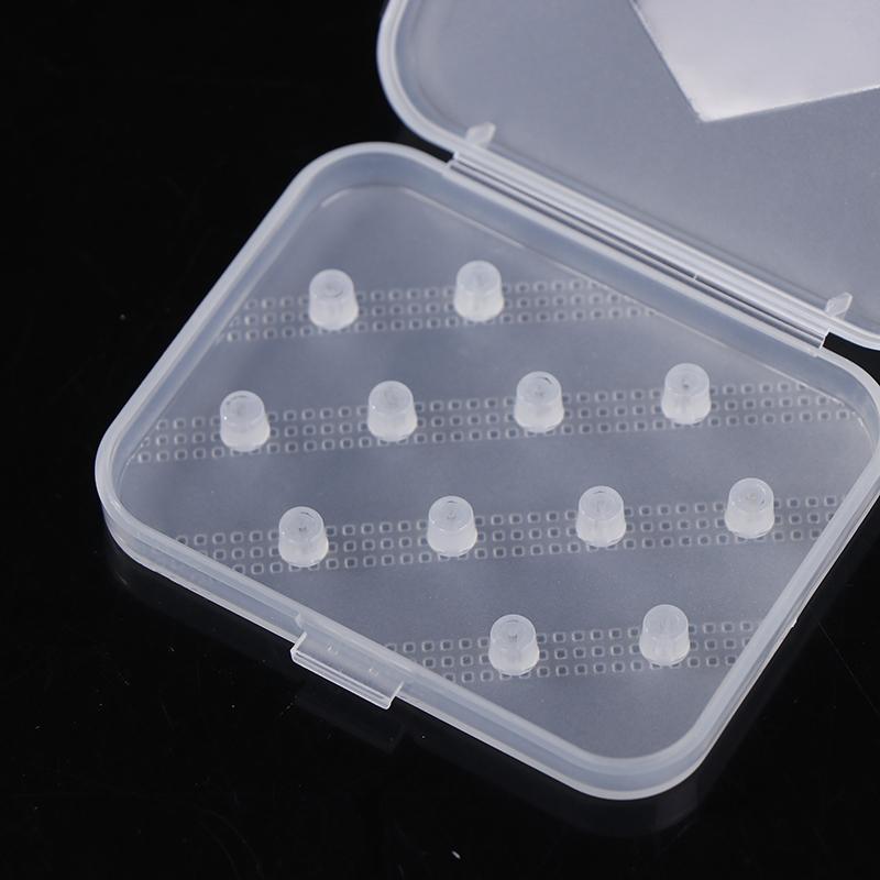Eartips Plastic Box Earplugs Packing Box Earphone Tips Memory Foam Case Earphone Accessories Organizer Box Storage Bag