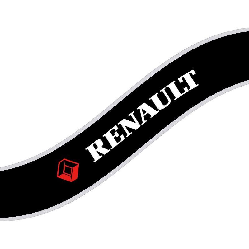 1 st Bildekal för främre vindrutan Fram och bak Dekorativ För Renault Dacia Clio Laguna 2 Megane 2 3 Duster Logan Captur