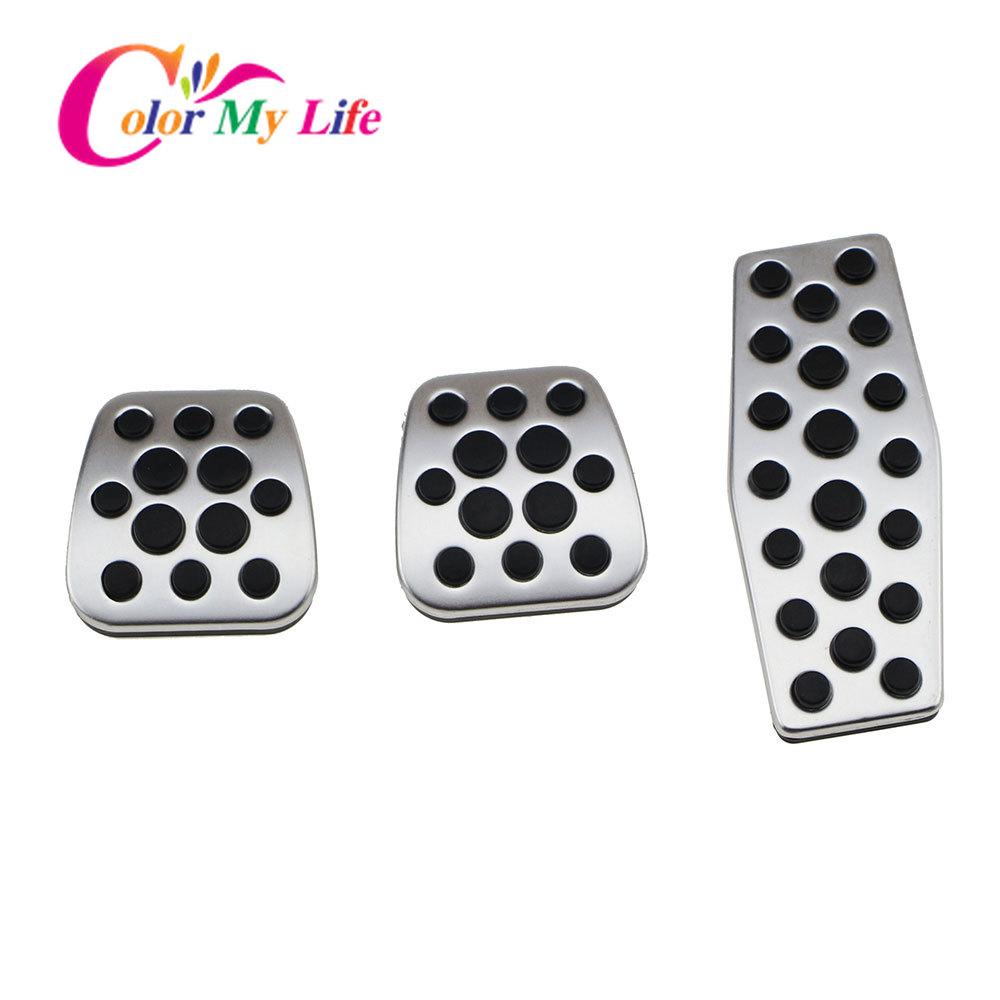 Farbe Mein Leben Edelstahl Auto Fußstütze Pedal Auto Pedale Für Chevrolet Cruze Limousine Fließheck Auto Links Fahren