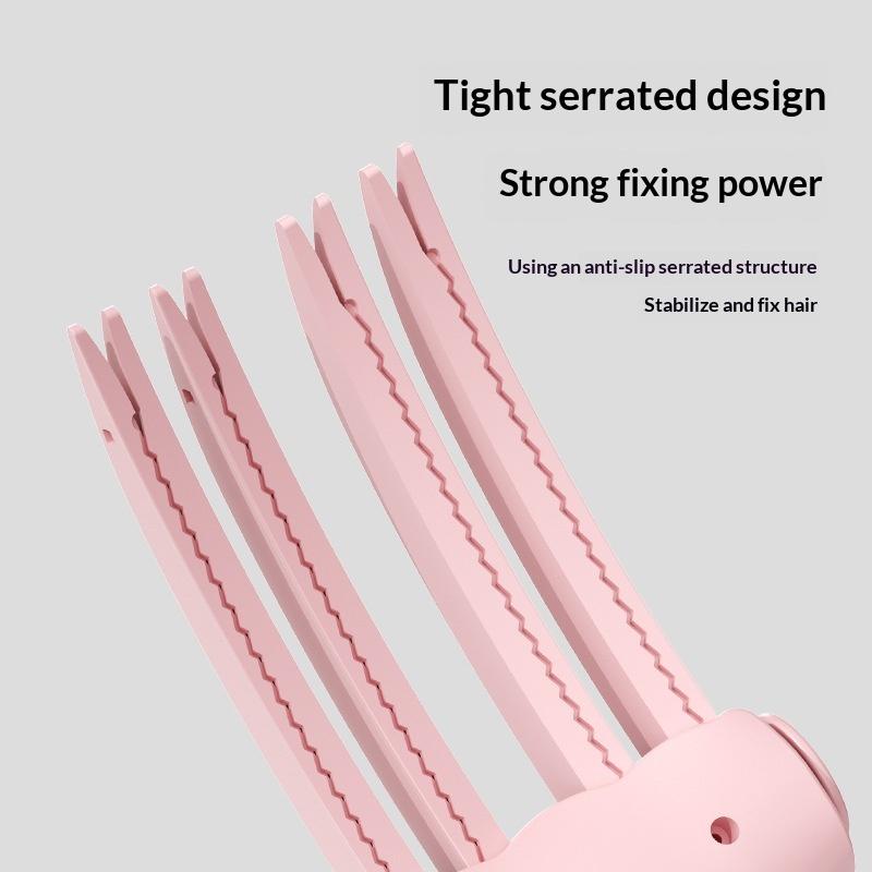 1Pcs 4-Claw Anti-Scald Hair Root High Skull Top Styling Tools Cordless Root Lifter Comb Wireless Heating Root Volumizing Clips