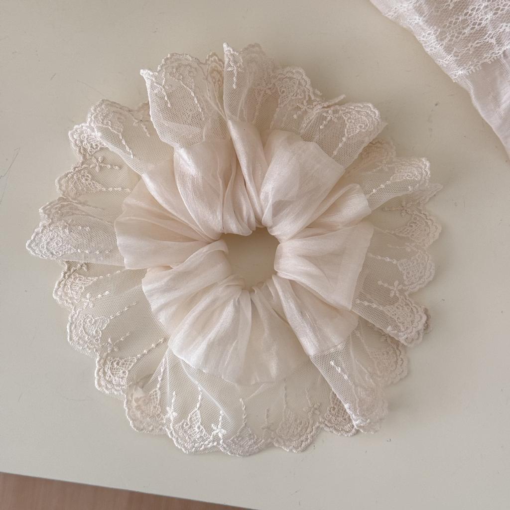 Large Big Elastic Hair Bands Accessories for Women Girl Ties Korean Rubber Fascinators Elegant Vintage  Gift Kpop Adults New