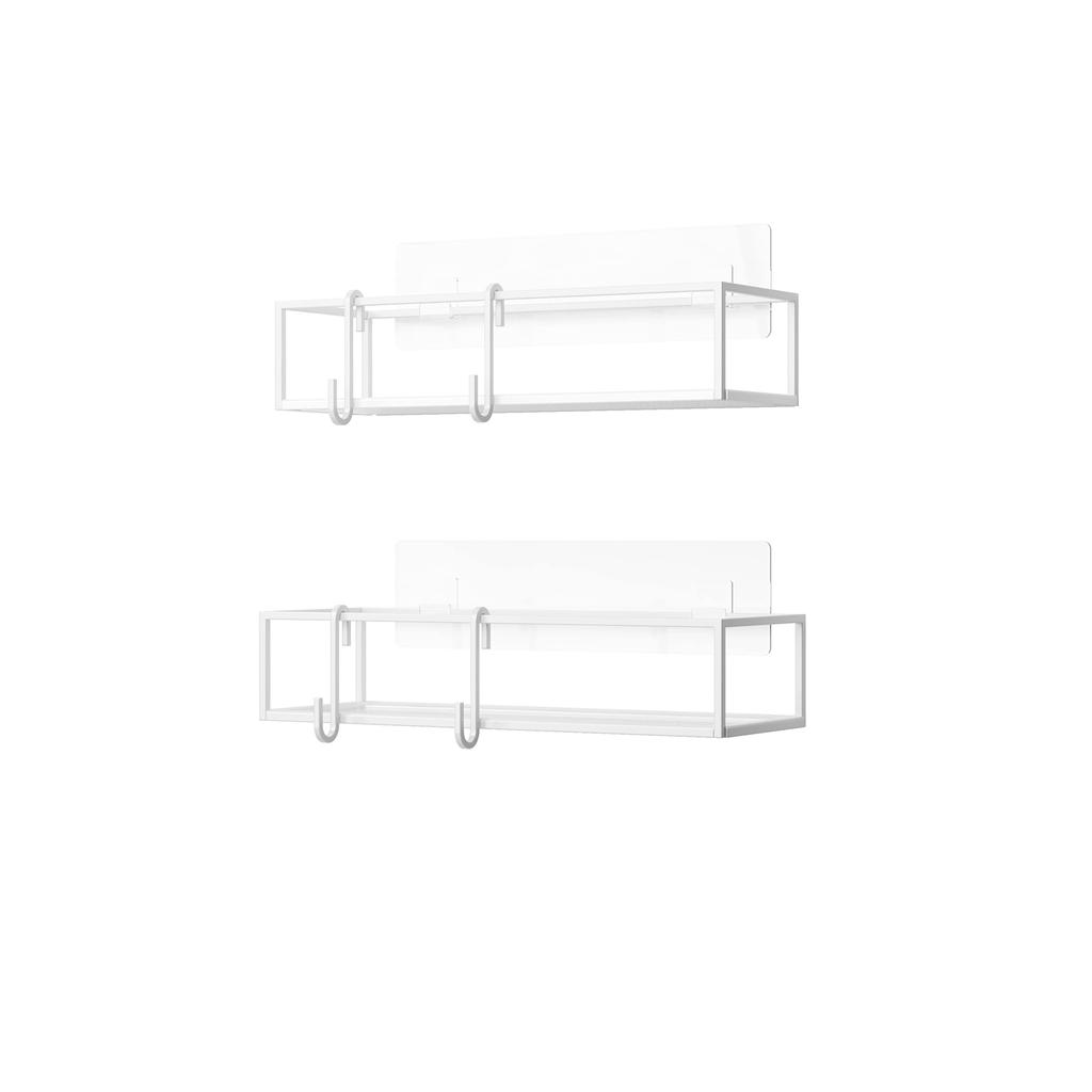 Official Umbra Shower Rack Shampoo Rack Set of CUBIKO 21018615660 Shelf, White, 2,