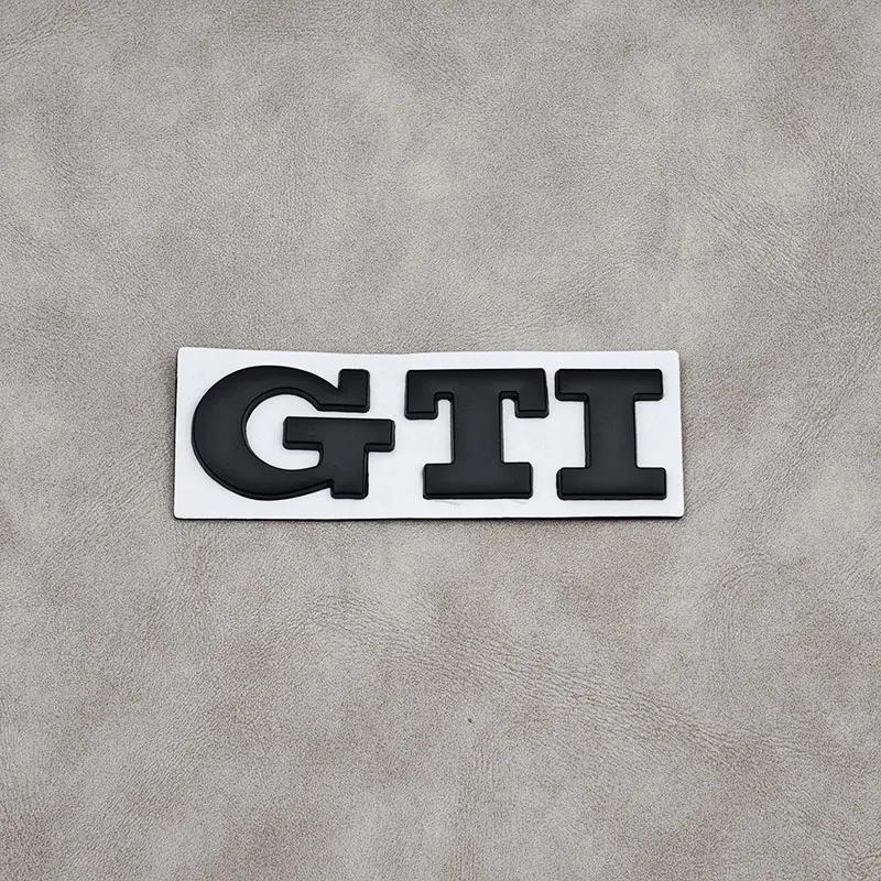 Horké 3D kovové logo GTI Znak Zadní kufr Samolepka Pro Volkswagen VW Golf 4 5 6 7 3 MK2 MK3 MK4 Mk5 Polo Tig