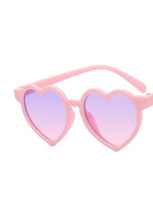 Summer Cute Heart Sunglasses UV400 Protection Gradient Lens Baby Girls Boys Outdoor Sun Glasses Classic Eyewear