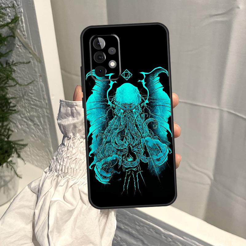 Cthulhu Mythos Case For Samsung Galaxy A15 A35 A55 A54 A34 A14 A13 A23 A33 A53 A52 A32 A12 A56 A36 A16 A17