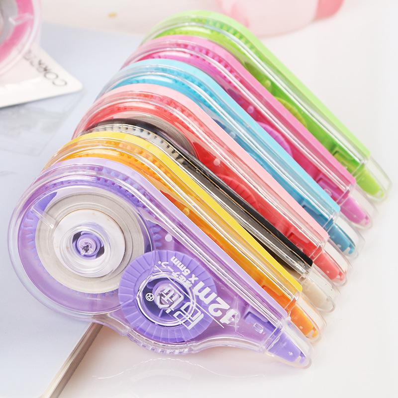 Qitu Student Correction Tape Set - 6 Erasable Tapes, Large Capacity, High Value