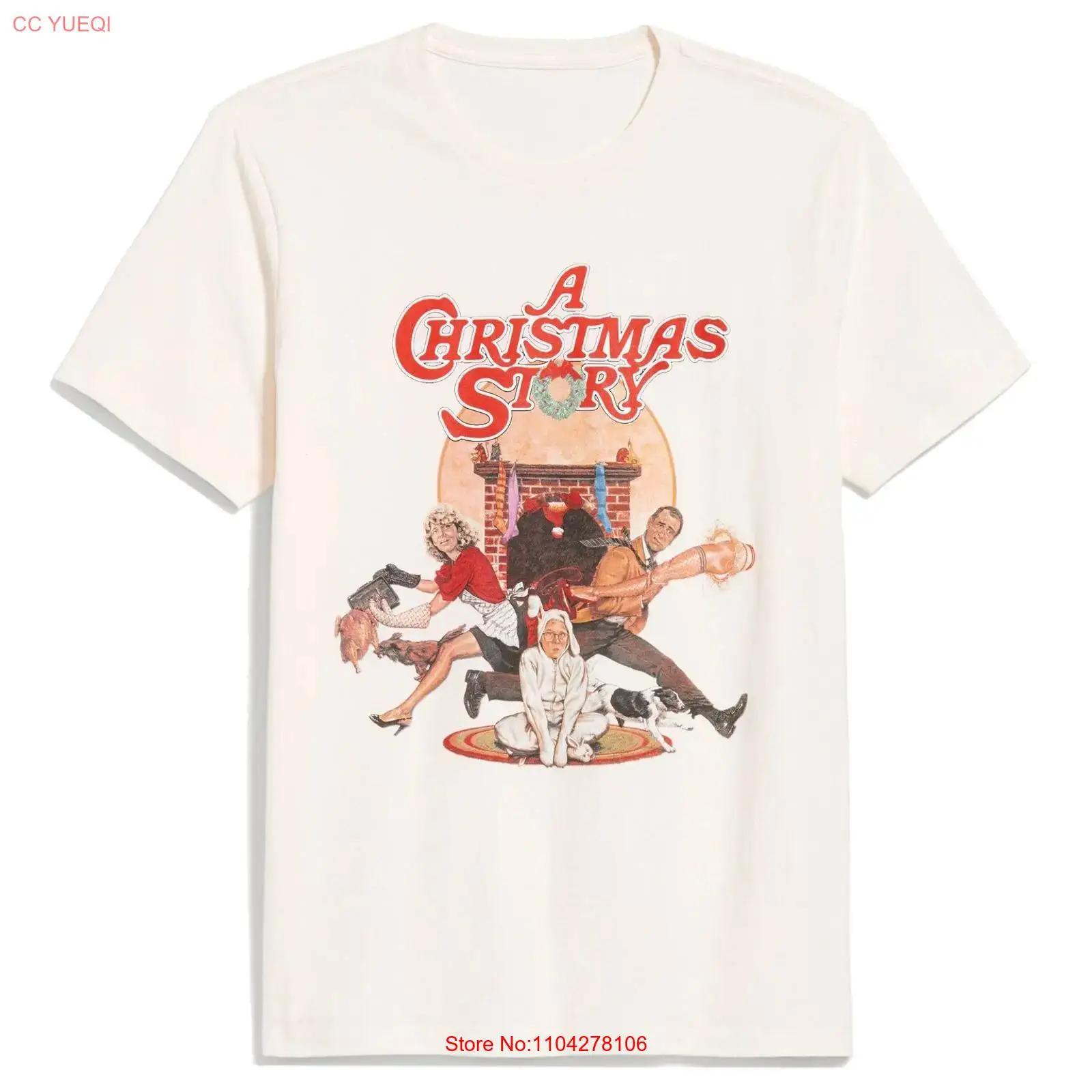 

A Christmas Story T Shirt Men s Movie Poster Designed vintage Washed Stylish homme Unisex Stretched fashion designer clothes 5XL різнокольоровий