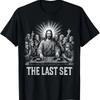 New Jesus Last Set Rave Men's Clothing T-Shirt Sumemr Cotton Short Sleeve Y2k Popular Fashion Rock Punk Fans Gifts T Shirt