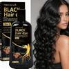 Black Hair Dye Shampoo, Black Instant Hair Color Shampoo, 3-in-1 Herbal Black Hair Dye Shampoo For Men Women