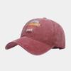 European and American new personalized letter hot stamping baseball cap men's hat women's trendy fashion versatile cap outdoor sun hat