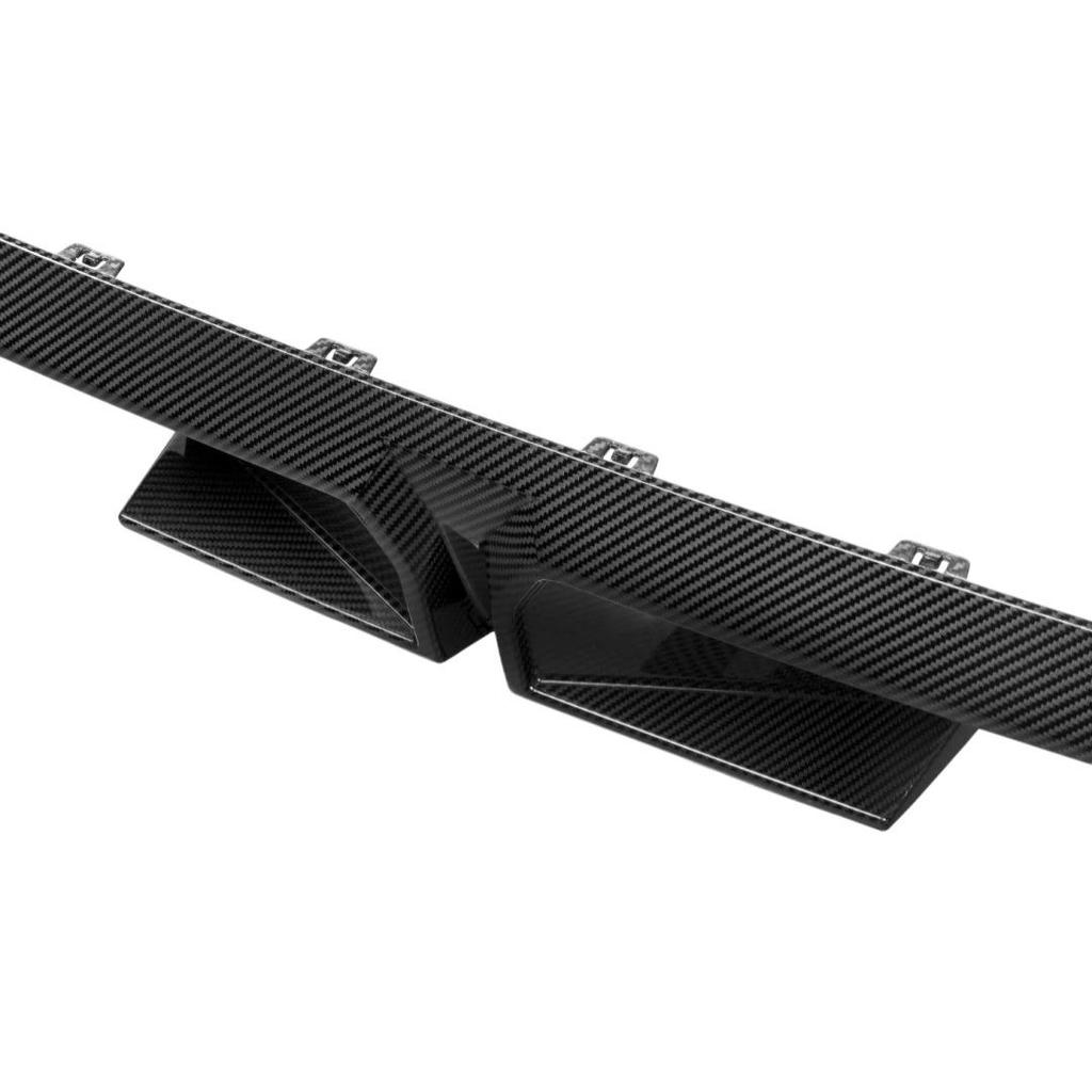Carbon Fiber Rear Lip with Lights & Diffuser for BMW M3/G80/M4/G82/G83