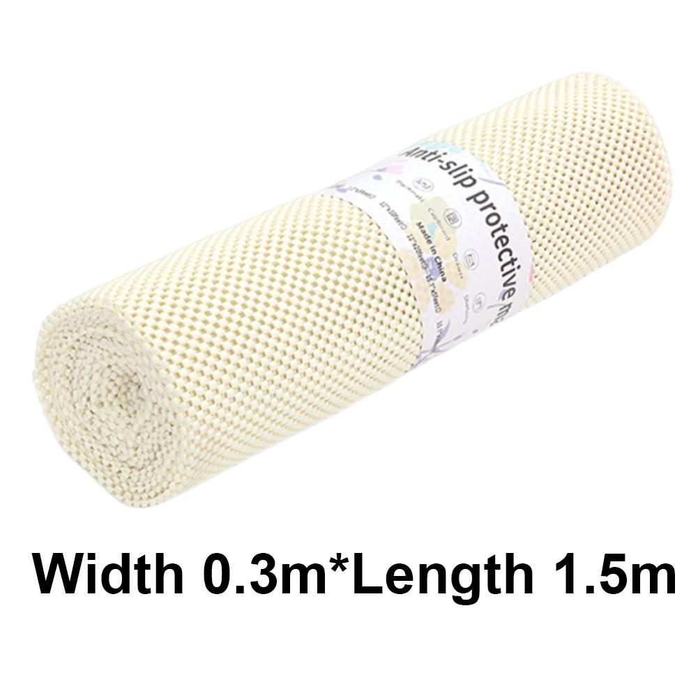 Multipurpose Non-Slip Mat 150X30CM Anti Slip Rug Gripper Roll PVC Underlay Non Slip Matting for Drawers Shelves Tray Table