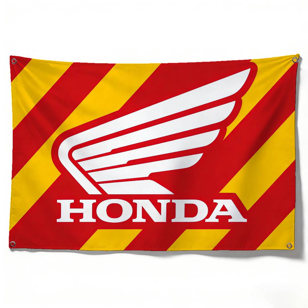 

Motorcycle For HONDA Decorative Flag High Quality Polyester Fade Resistant Machine Washable Indoor Outdoor Hanging Banner (as the picture,50x70cm)