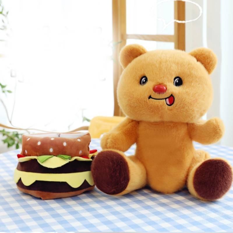 Entzückendes Teddybär Plüschtier Weiches und Kuscheliges Stofftier für Mädchen Geburtstagsgeschenk