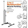Multifunctional Bicycle Parking Rack 3 in 1 MTB Repair Stand  For Parking or Repair