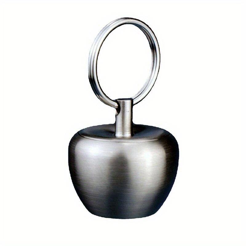 Stainless Steel Waterproof Medicine Pill Case Mini Apple Pill Box Vitamins Capsules Container for Tablets Outdoor First Aid Tool