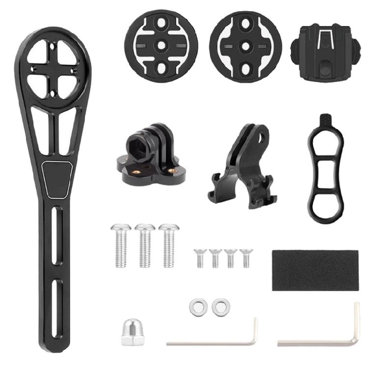 

Long Distances Travel Mount Suit Road Bike Computer Holder Cyclist Gadgets Mount for Cycling Enthusiasts чорний