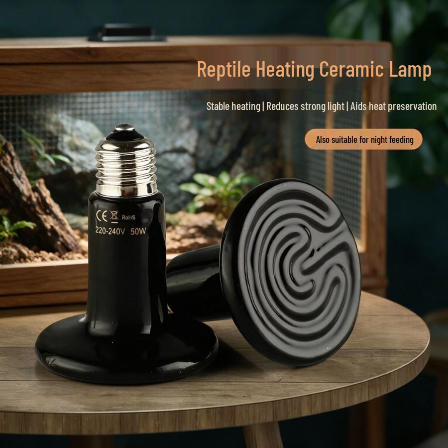 Keramik-Heizlampe für Reptilienterrarium: 220V Wärme für Schildkröten, Echsen, Geckos, Schlangen