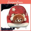 Cartoon Bear Plush Backpack For Women Teenagers With Lightweight Design For Travel And School