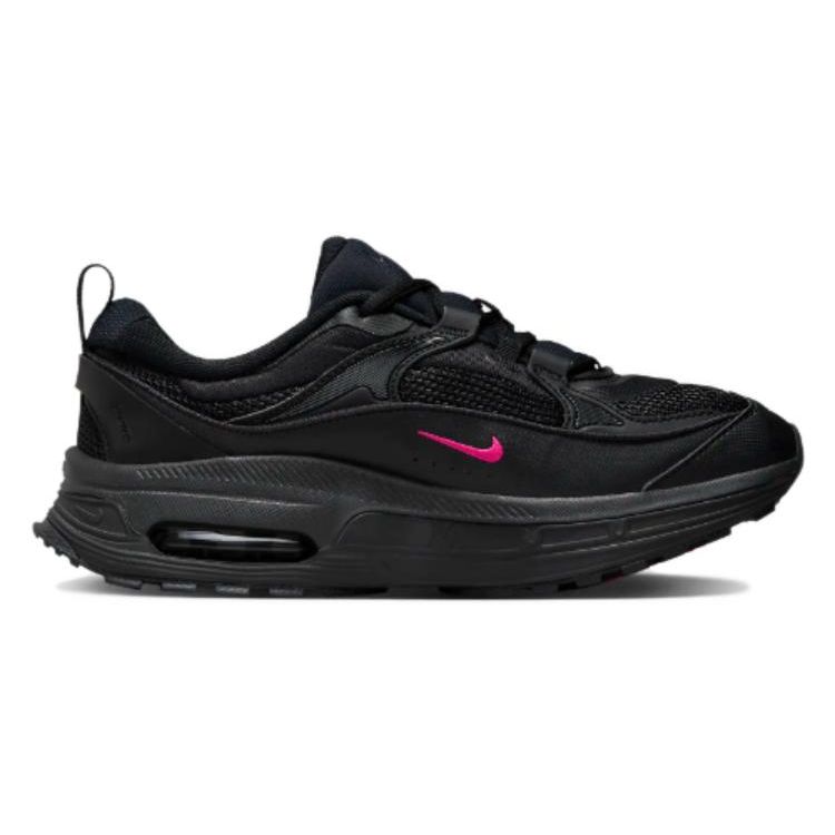 Nike Air Max Bliss Canvas Удобные Модные Амортизирующие Прочные Низкие Повседневные Кроссовки для Образа Жизни Женские кроссовки Черные FB8636-001