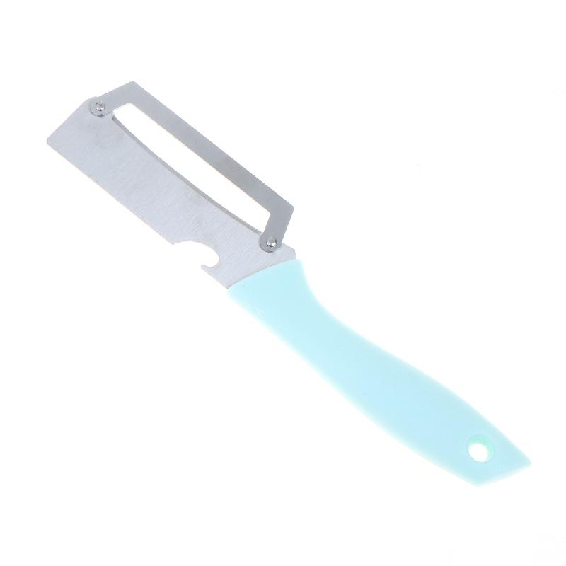 Stainless Steel Peeler With Plastic Handle For Peeling And Slicing Fruits And Vegetables | Durable And Smooth Operation