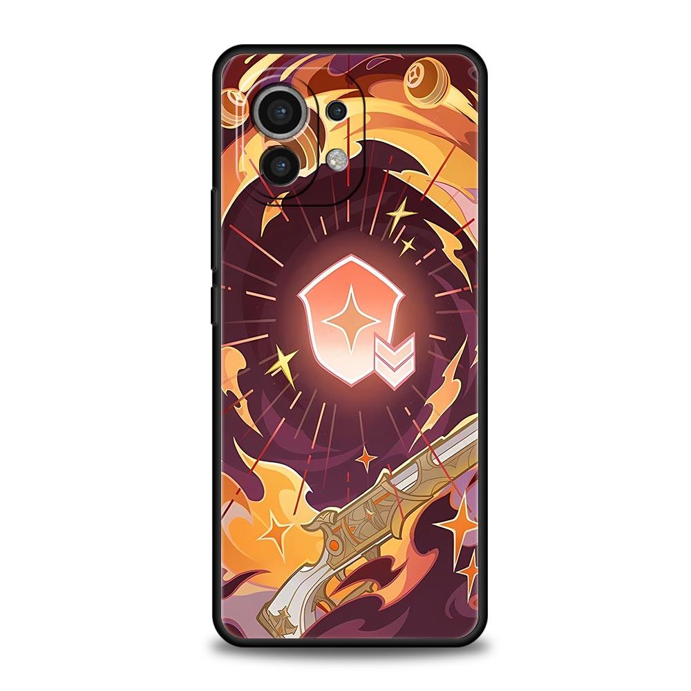 Genshin Impact Phone Case For Xiaomi Mi 15 14 13 12 11 Lite 14T 13T 12T 11T Pro Poco X7 X6 X5 X3 Pro F6 F5 F4 Cover