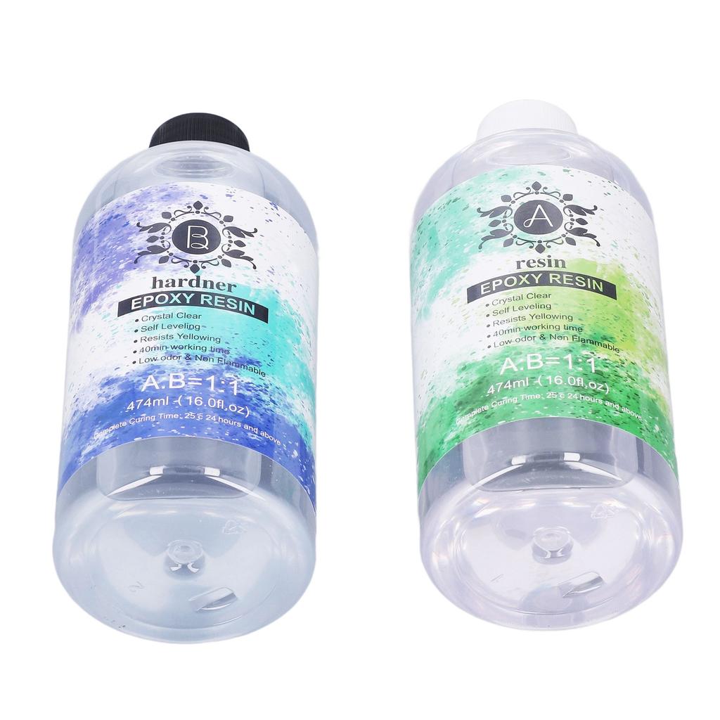 Epoxy Resin AB Glue High Transparency Yellowing Resistance Casting Adhesive for Welding DIY Coating