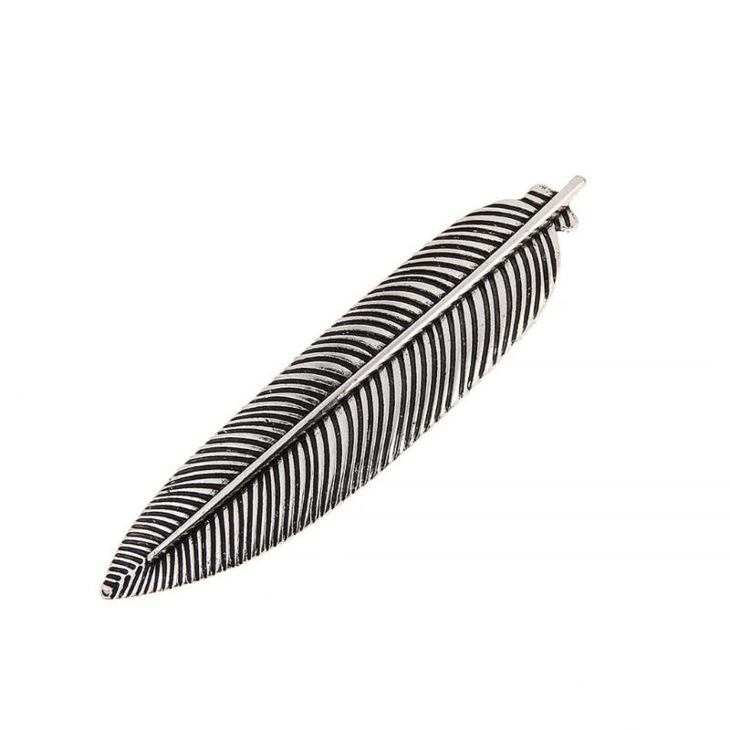 Vintage Blattförmige Haarspange für Frauen Mode Haarspangen für Seitenscheitel Metallische Blatt Haarnadel Haarstyling Werkzeug