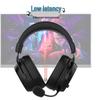 Dual-Mode 2.4G Wireless Gaming Headset with Bluetooth and Mic