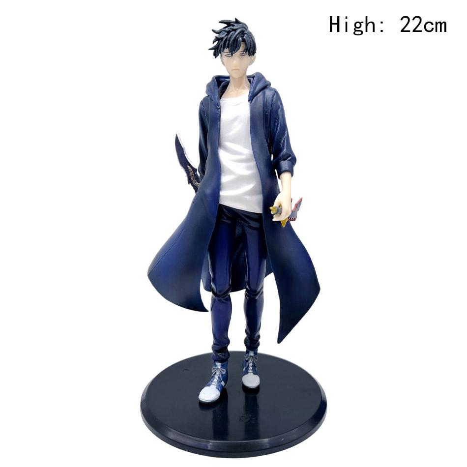 

21 см Аниме Фигурка Sung Jinwoo из Solo Leveling, Фигурка Действия Shun Mizushino, Коллекционная Модель, Кукла, Игрушки