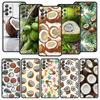 Summer Coconut Case for Samsung A57 A37 A51 A71 A21S A17 A11 A15 A25 A31 A41 A23 A33 A53 A73 A07 A05S A13 A35 A55 5G Cover