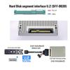 NFHK 22x80mm Kit NVME SSD Adapter for Motherboard SSD 750 P3600 P3700 Mini SAS HD U.2 SFF-8639 PCIe4.0 M.2 SFF-8643
