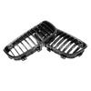 Gloss Black Single Line Kidney Grille for BMW 1 Series F20/F21 (2011-2014)
