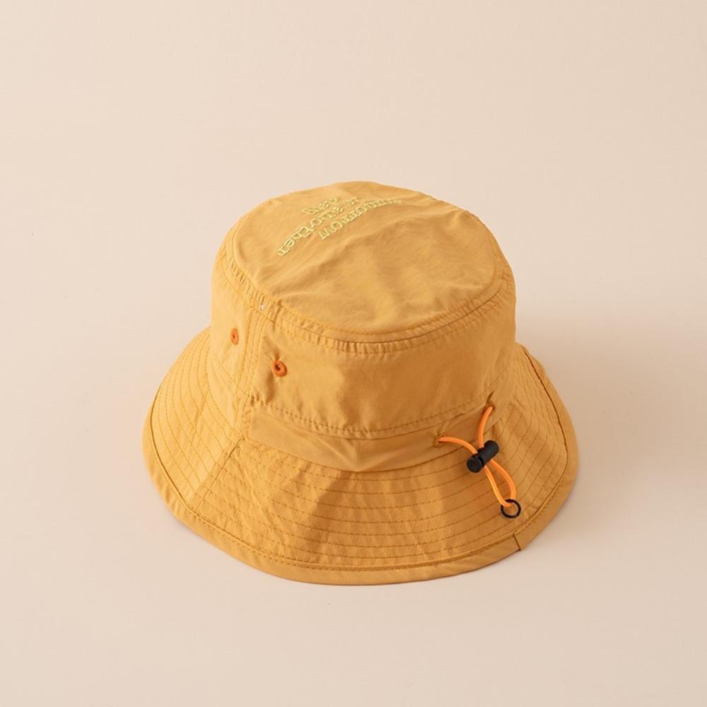 Mesh Breathable  Bucket Hat Korean Style Children's Fisherman Hat Breathable Summer Kid Sunhat  Boy
