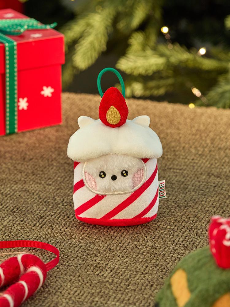 BT21 RJ Mini Petit Holiday Ornament Plush Keychain