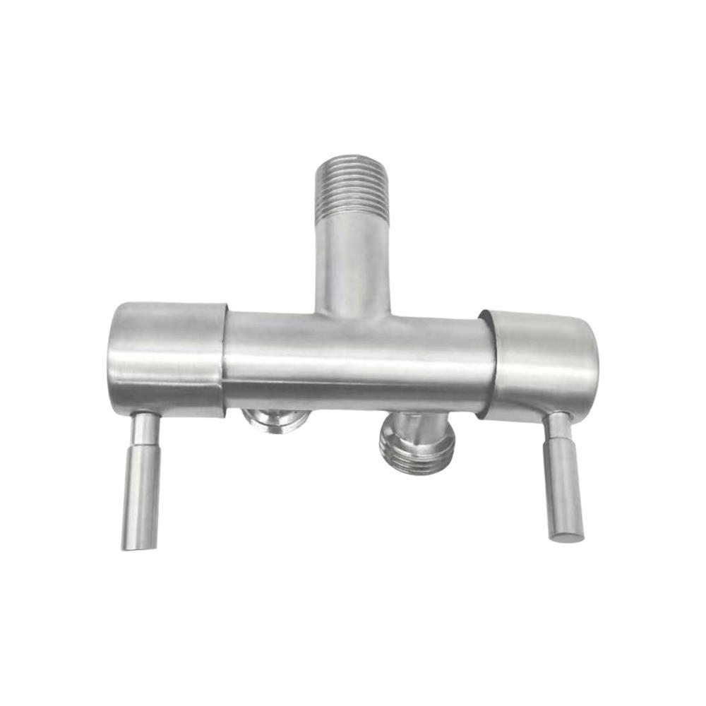 Prevent Water Leakage 3 Way Triage Valves T-Adapter Shower Tap Connector Household Hardware